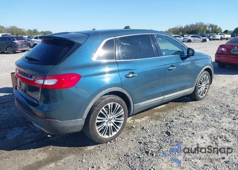 2016 Lincoln Mkx Reserve из США, поврежденный, VIN 2LMTJ6LR6GBL90280